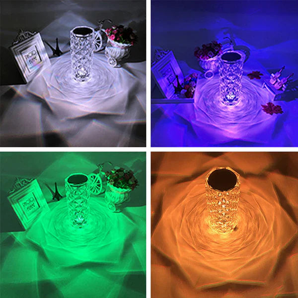 Lulu & Bloom™LED Crystal Table Lamp