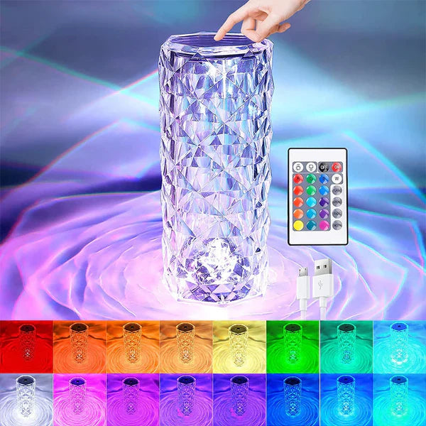 Lulu & Bloom™LED Crystal Table Lamp